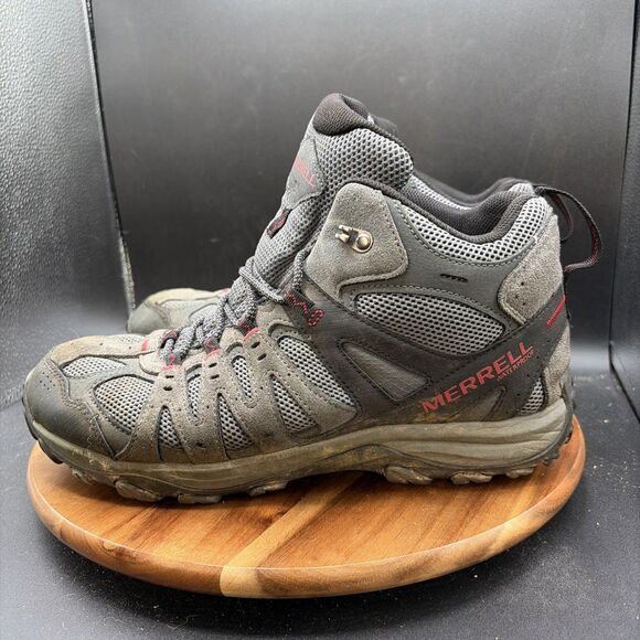Merrell Accentor 3 Mid Mens Size 10.5 Hiking Boots Waterproof Gray J135465 main image 6